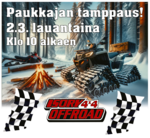 Paukkajan tamppaus 2.3.