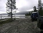 beatyful lake north of apatitys, few kilometers of sand beach ! 
almost like in lake ladoga :)