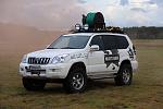 Landcruiser j120 kattoteline kattovalot
