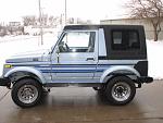 19885 suzuki samurai 4x4 suv restored fiberglass hardtop rust free super nice 2