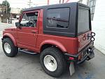 Suzuki Samurai avo 1 osainen kovakatto