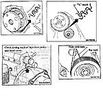 SD33 Injection pump ajoitusmerkit