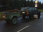 Hausjrvi 12.11.2011 ajopivn jlkeen krrin kanssa huoltamolla