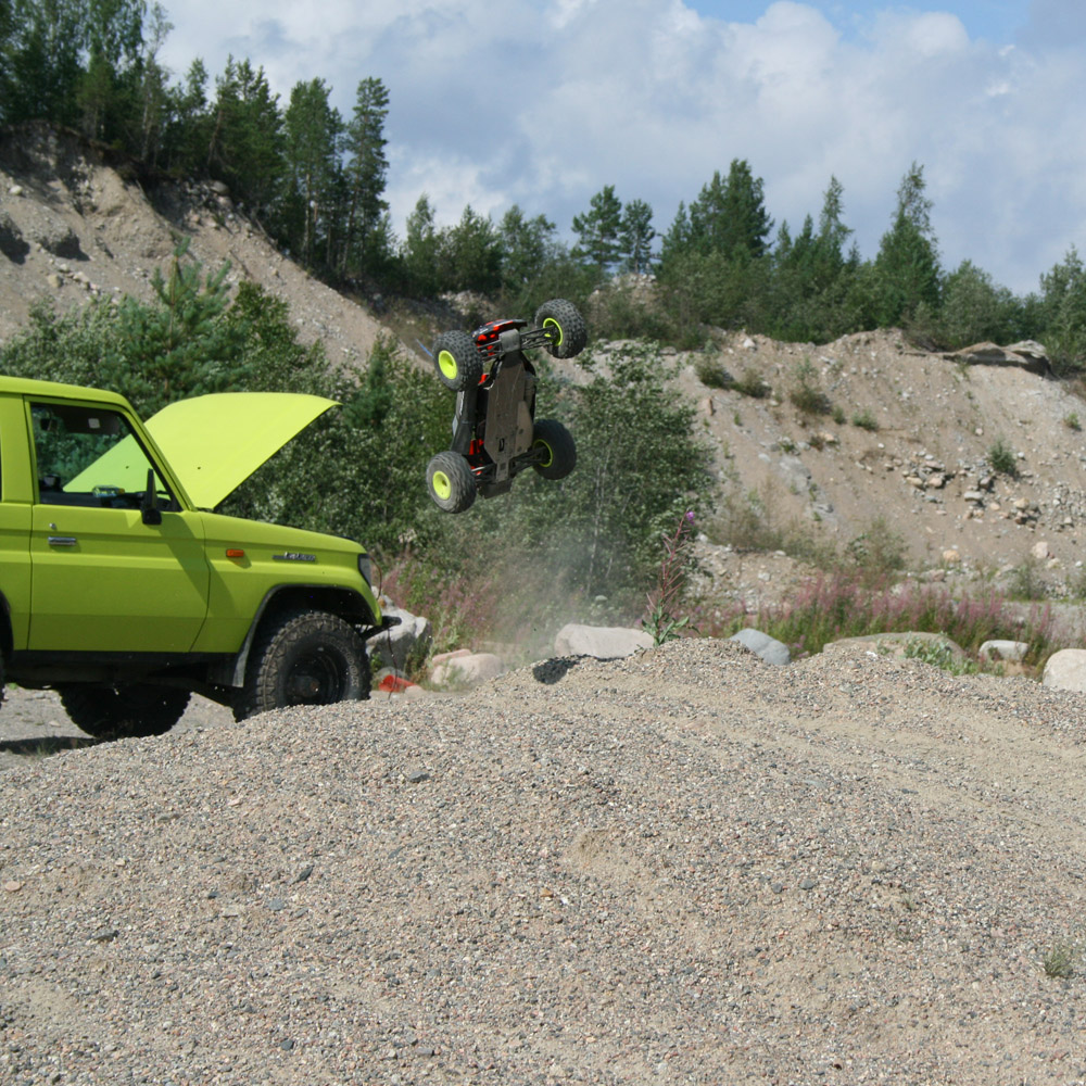 Rc polttis, Hpi Firestorm Prolinen renkailla.