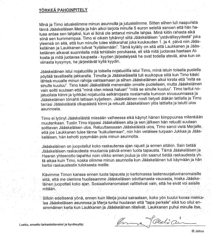 Esitutkintapytkirjat ovat julkisia asiakirjoja6