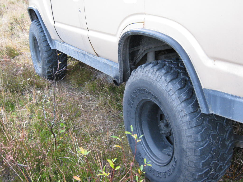 Palkkihelmat ja putki tulee sivulle.