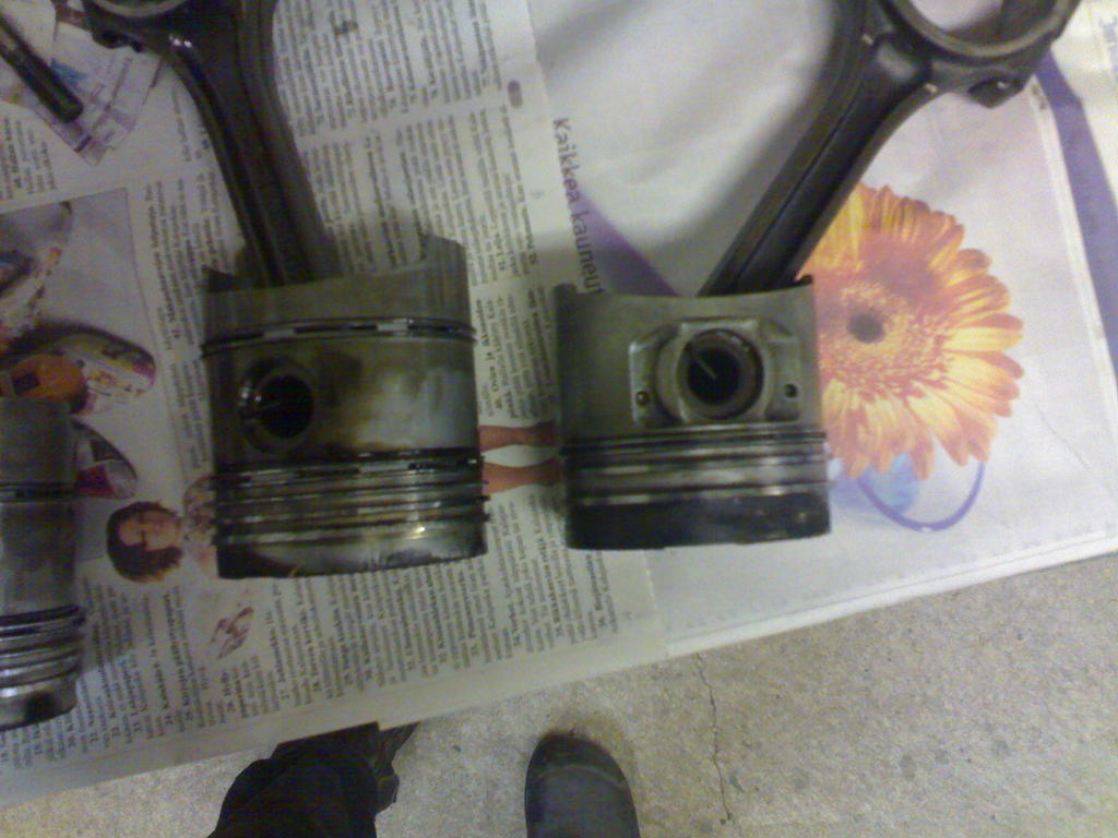 Vaparin ja turbon mnt, alin rengas pois vaparin mnnst jos turbo kyttn.