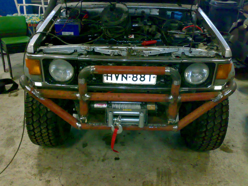 Puskurin ja vinssin sovittelua