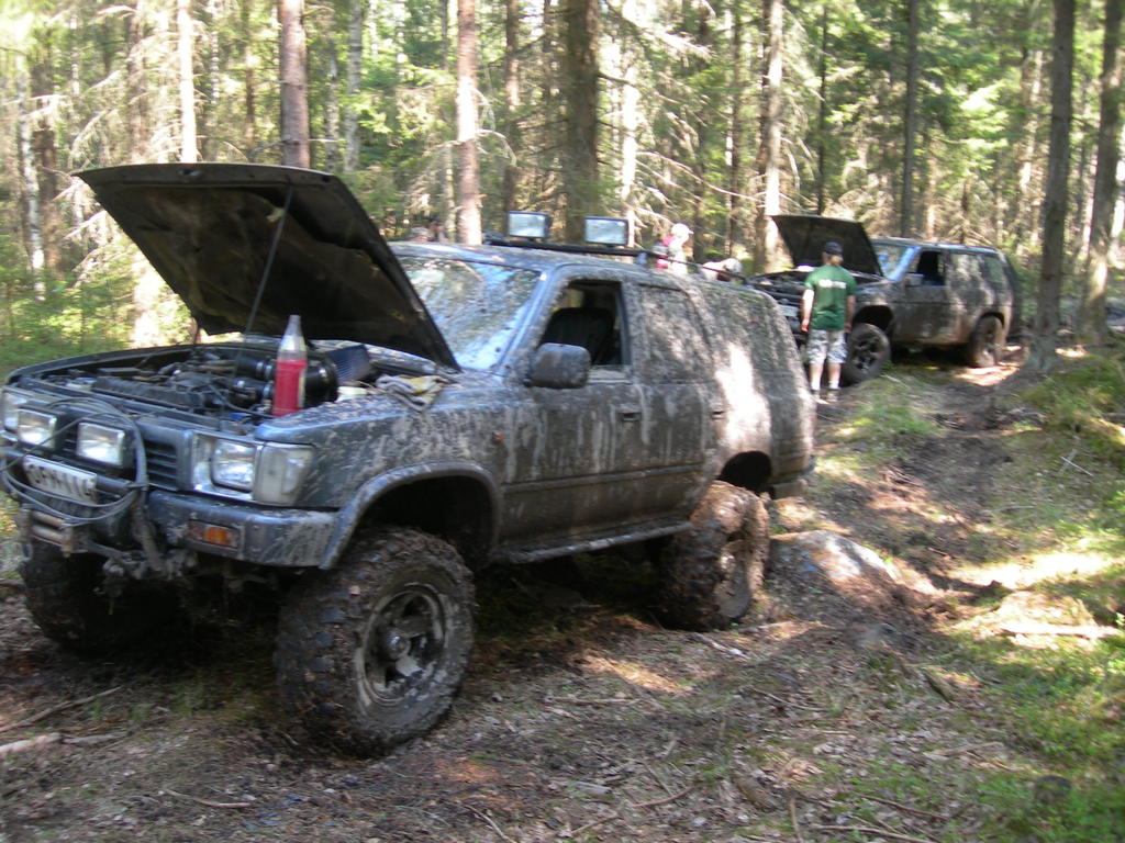 Runneri ottaa lmp ja Terranon hajonneen vanteen tilalle laitetaan laina pyr