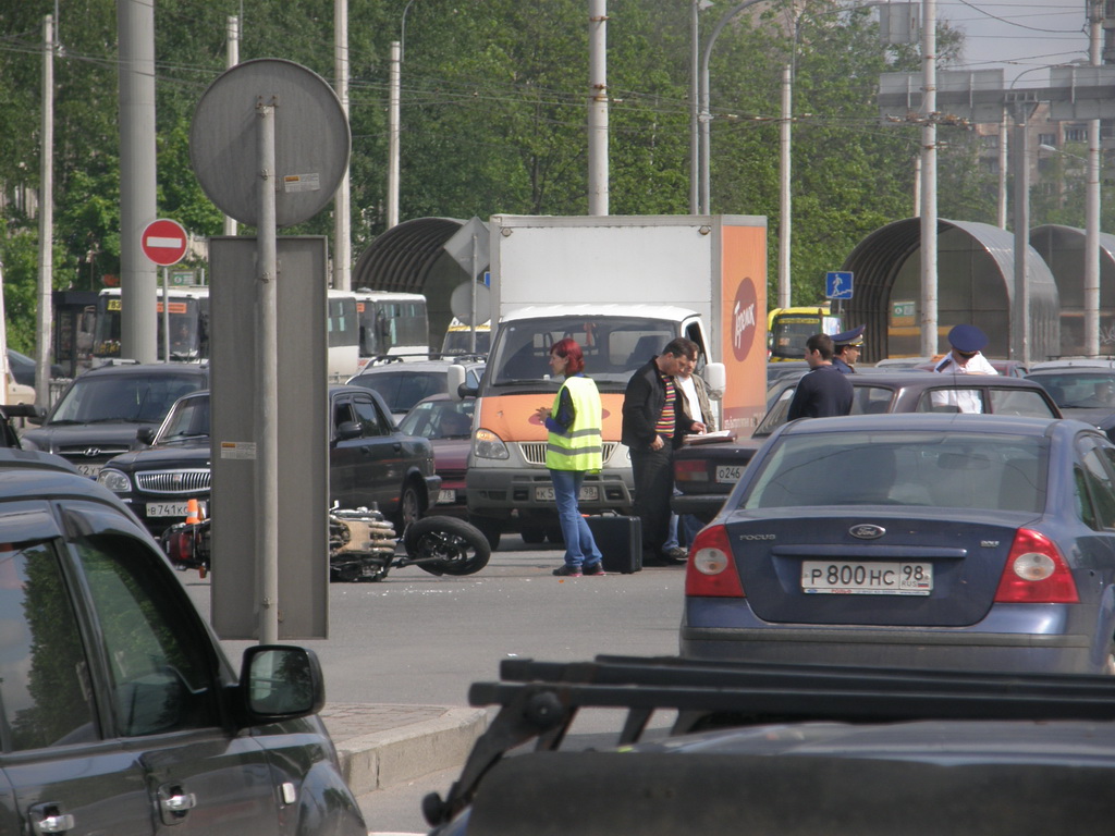 Vaan yks kolari Pietarissa todistettiin