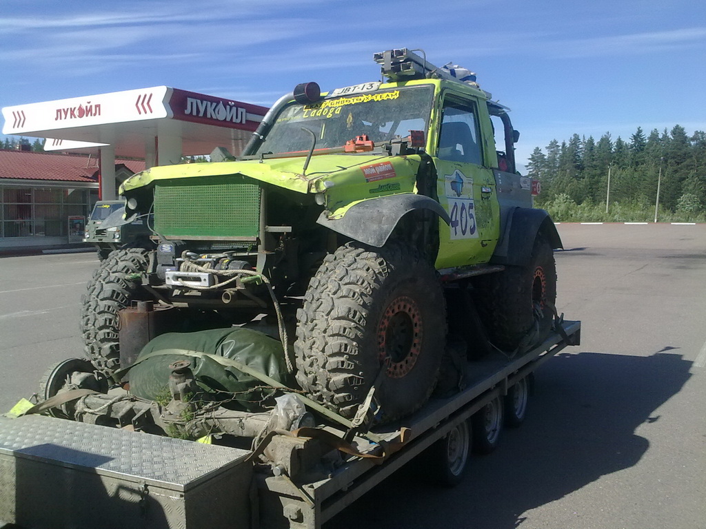 Teron LJ kotimatkalla