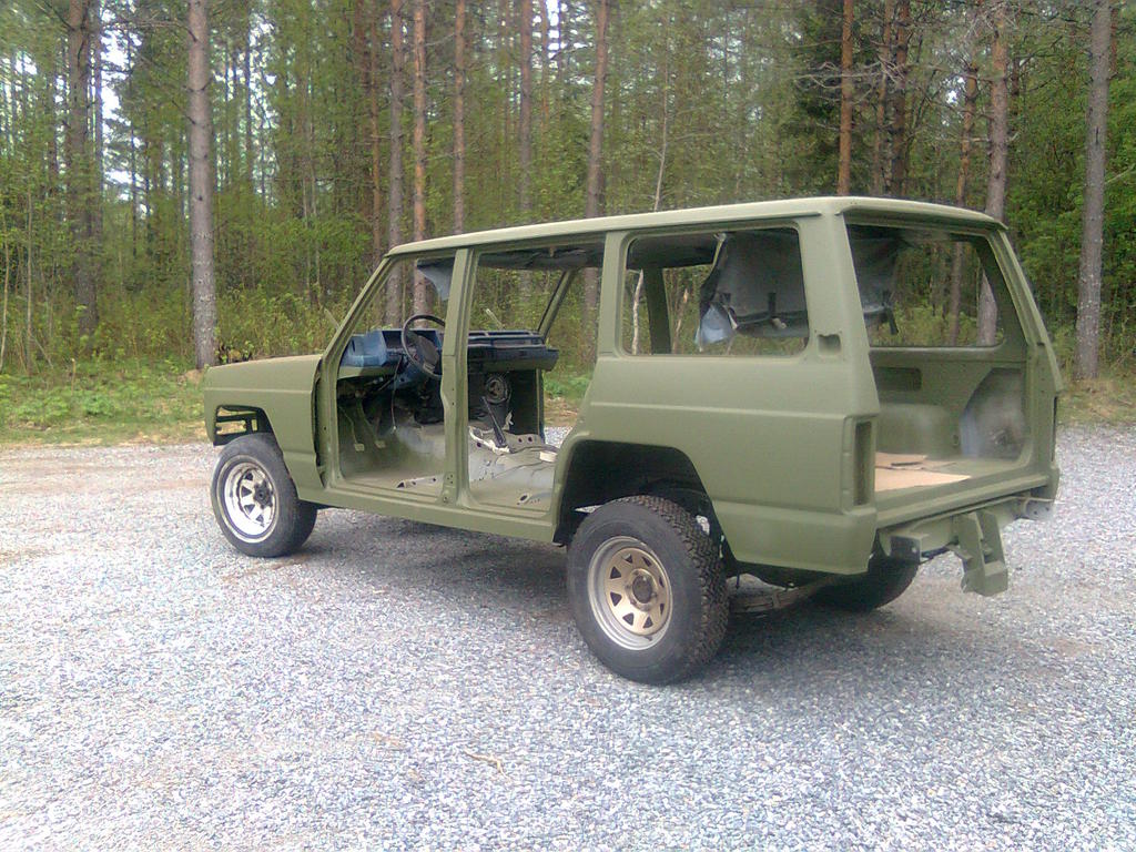 ensimmisen kerran ulkona uudessa vriss