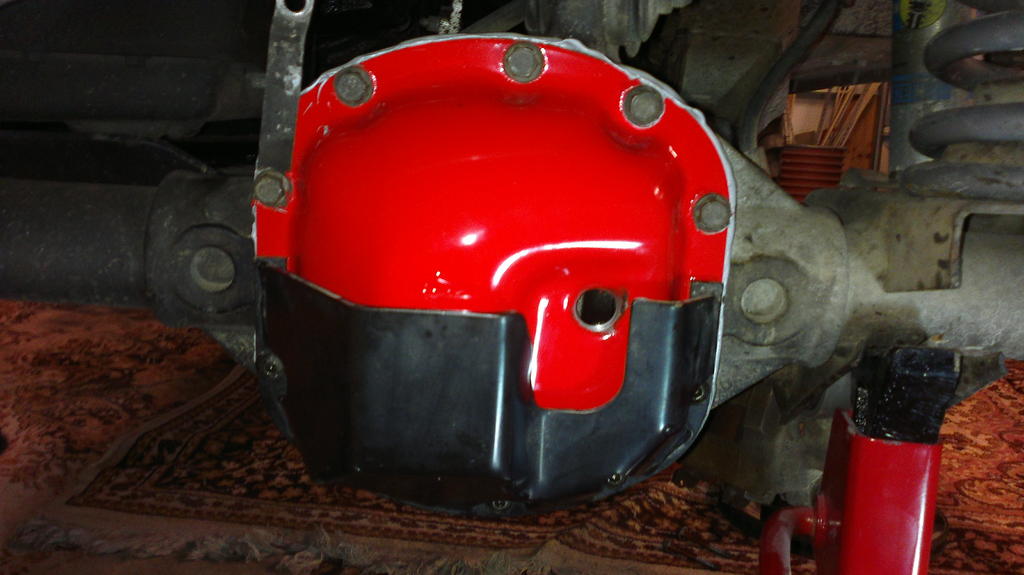 Ja etukoppakin sai uutta vri pintaan...