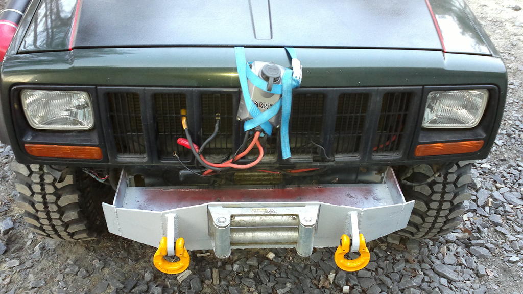 Vielk ehtis jossain vliss tekasta tuon puskurin vinssipedin ymprille...