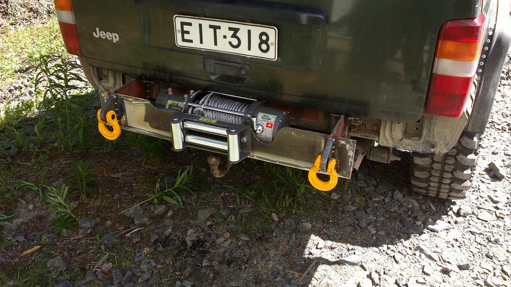 Nyt alkaa muoto ja paikka vinssipedille lyty...