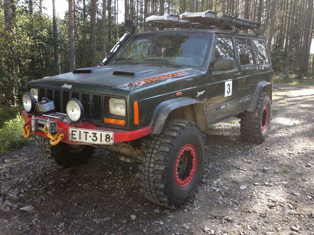 Ny on bead lockit ja ziarellit alla...