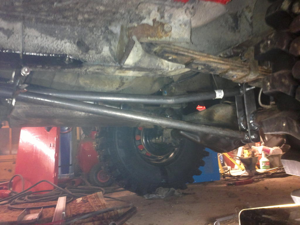 Alkaa olla traction bar kuosissa. Tuon pits samalla suojata takakardaaniakin jonkun verran.