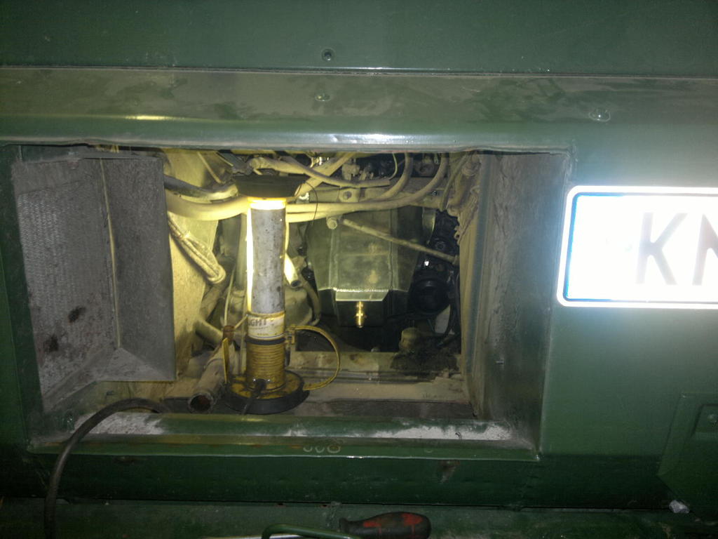 Cooleri huoltotunnelissa