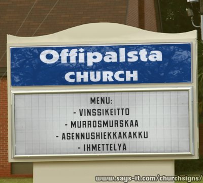 churchsign
