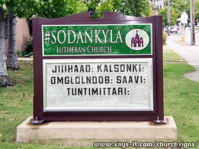 churchsign