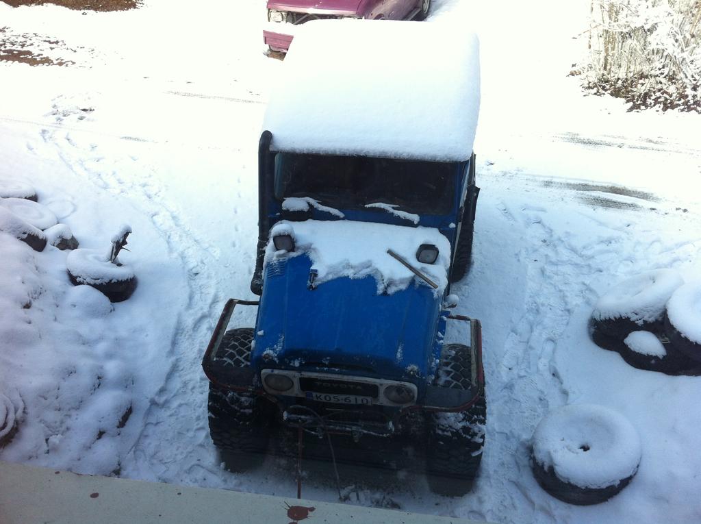 Oli aamulla mukava keli.