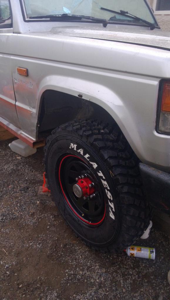 30mm spaceri ja 50mm kaarilevitys tulossa viel!