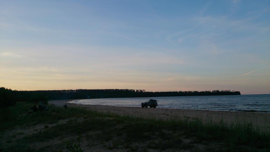 Hodari laatokan rannalla