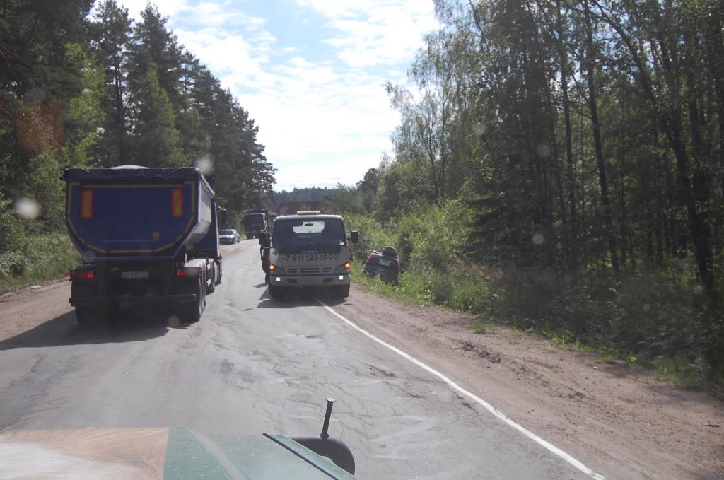 Venlisen ajotyylin seuraamukset... :D