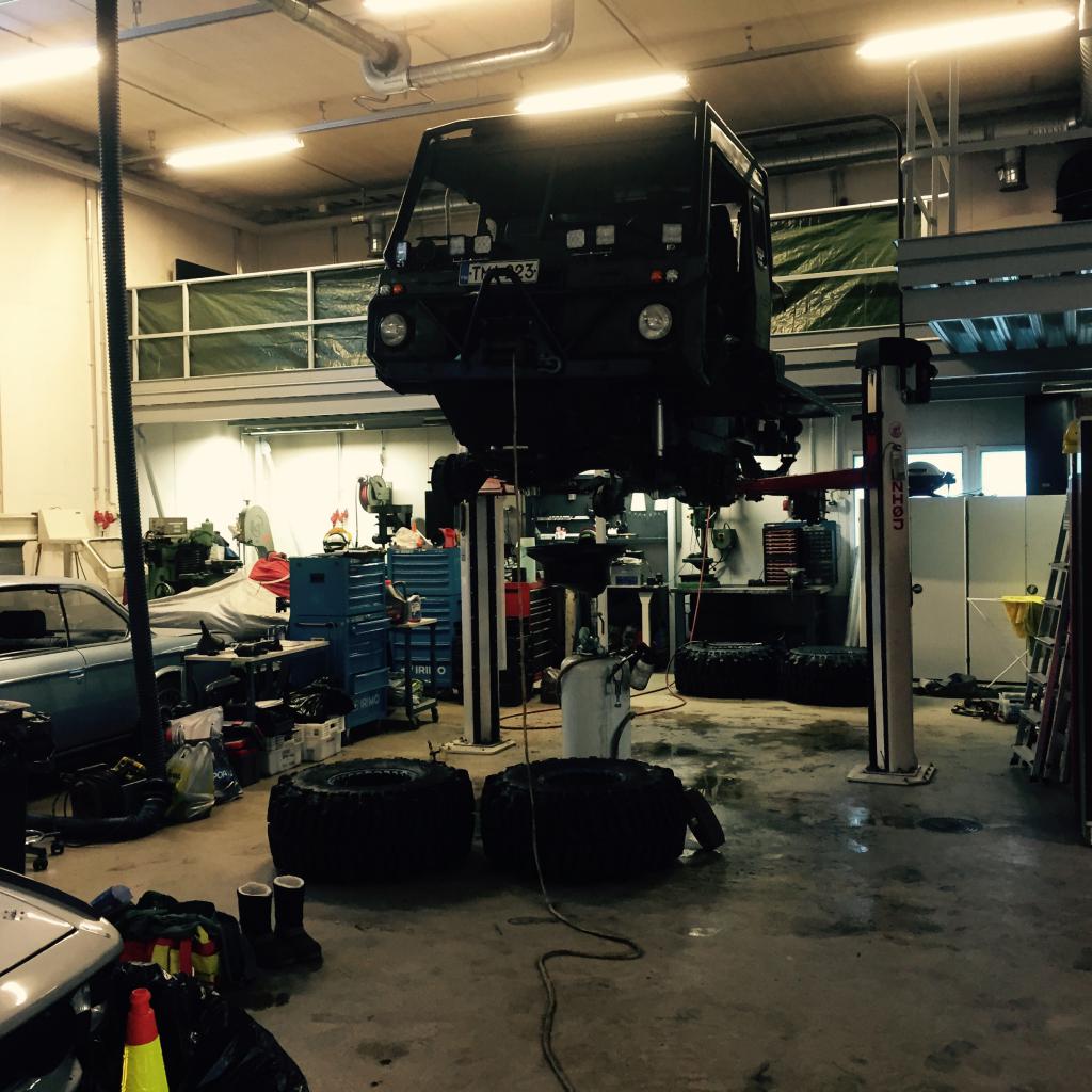 Huollot tehty 2015 Psiis safaria varten.