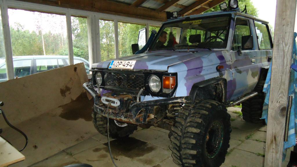 Lj ostettu 2013, Pihassa ja korjattu ajokuntoon