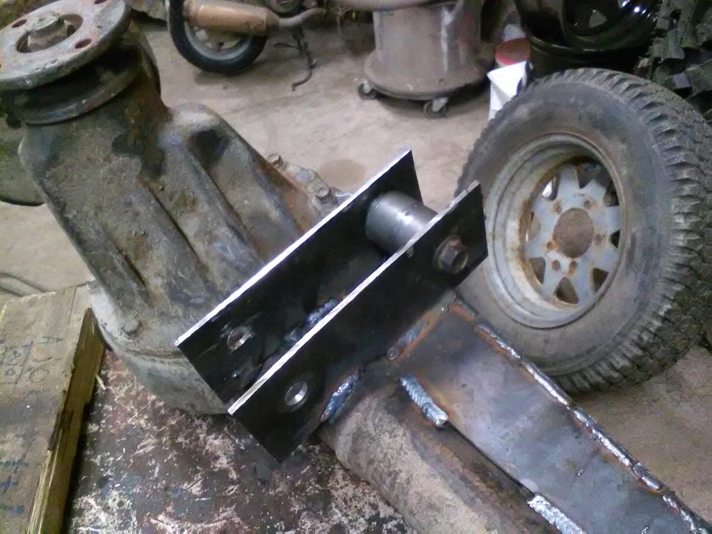 Traction barin kiinnitys korvan tekoa