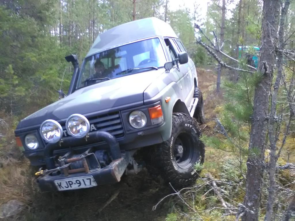 Sievsti kulkee kolhimatta kalustoa :)