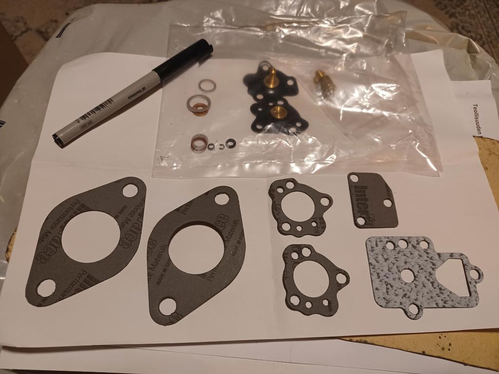 Carburettor kit n222 aisin suzuki sj410 kaasutin korjaus sarja