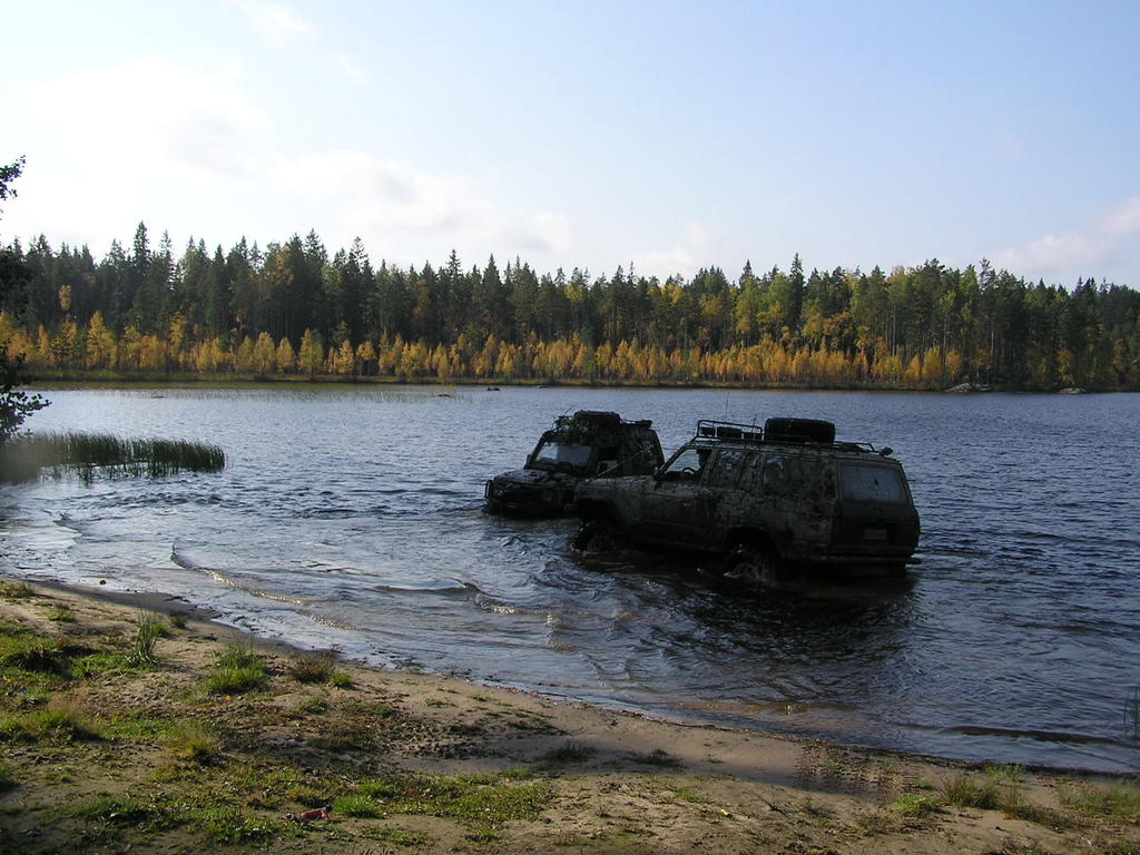 Alustan pesua Kaijrvess